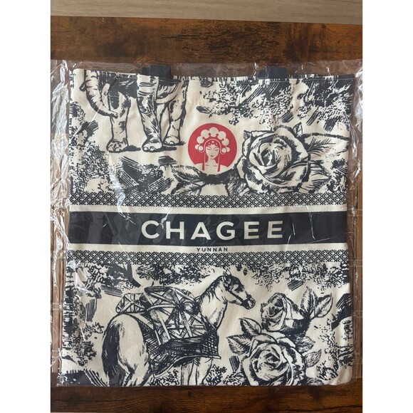 Handbags - Limited Edition Official Chagee Canvas Tote Bag - New